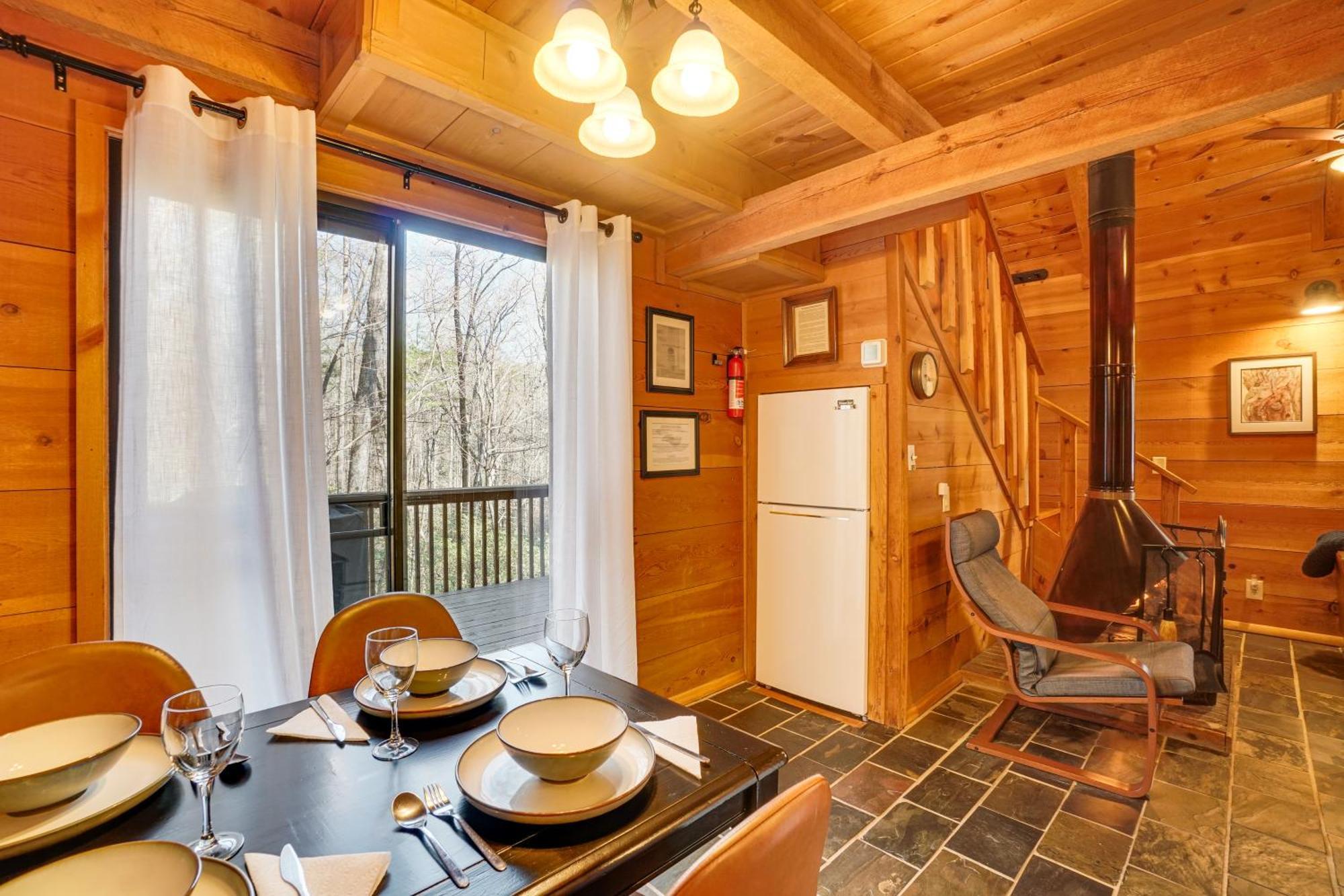 Sautee Nacoochee Mtn Paradise With Spacious Deck! Bagian luar foto