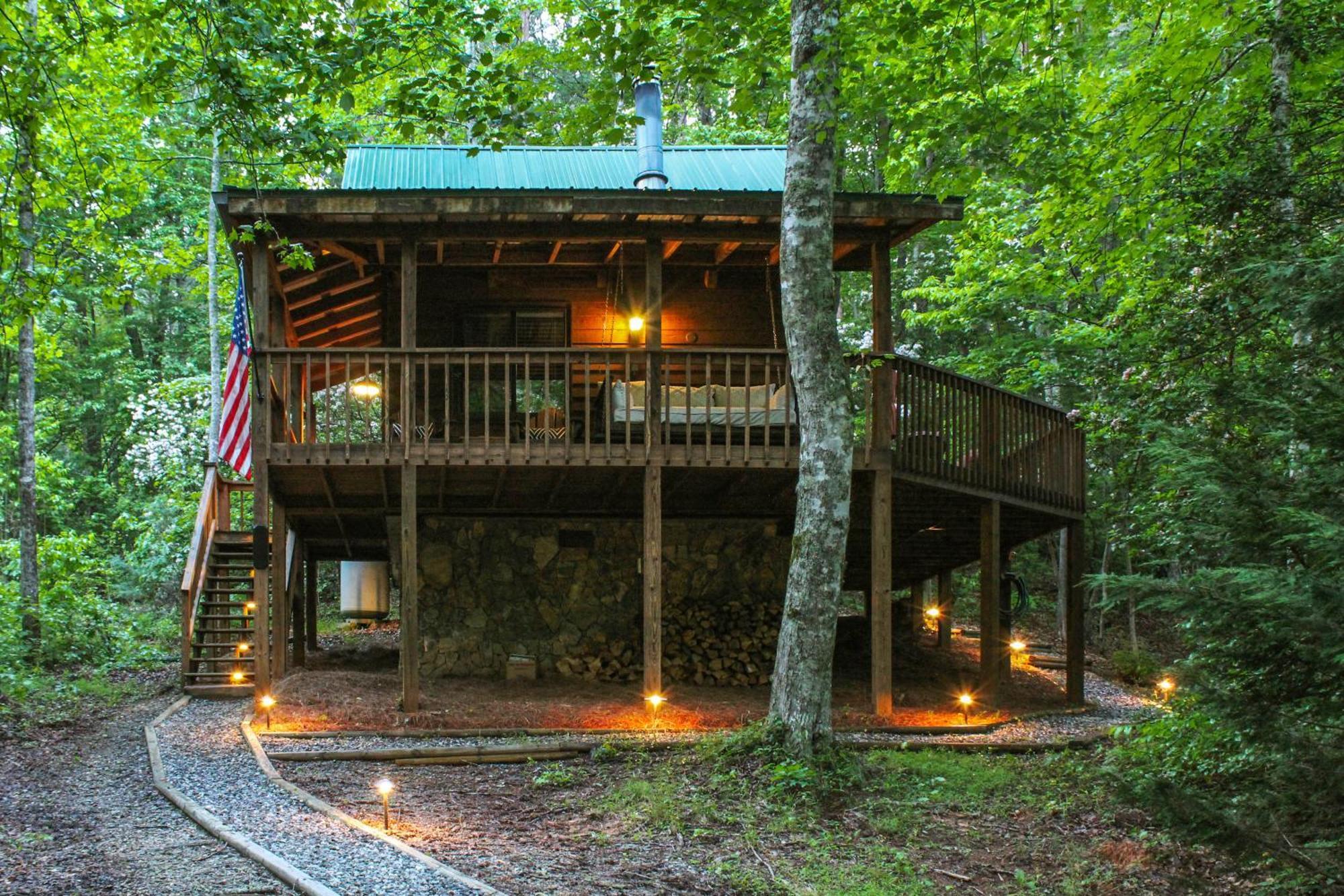 Sautee Nacoochee Mtn Paradise With Spacious Deck! Bagian luar foto