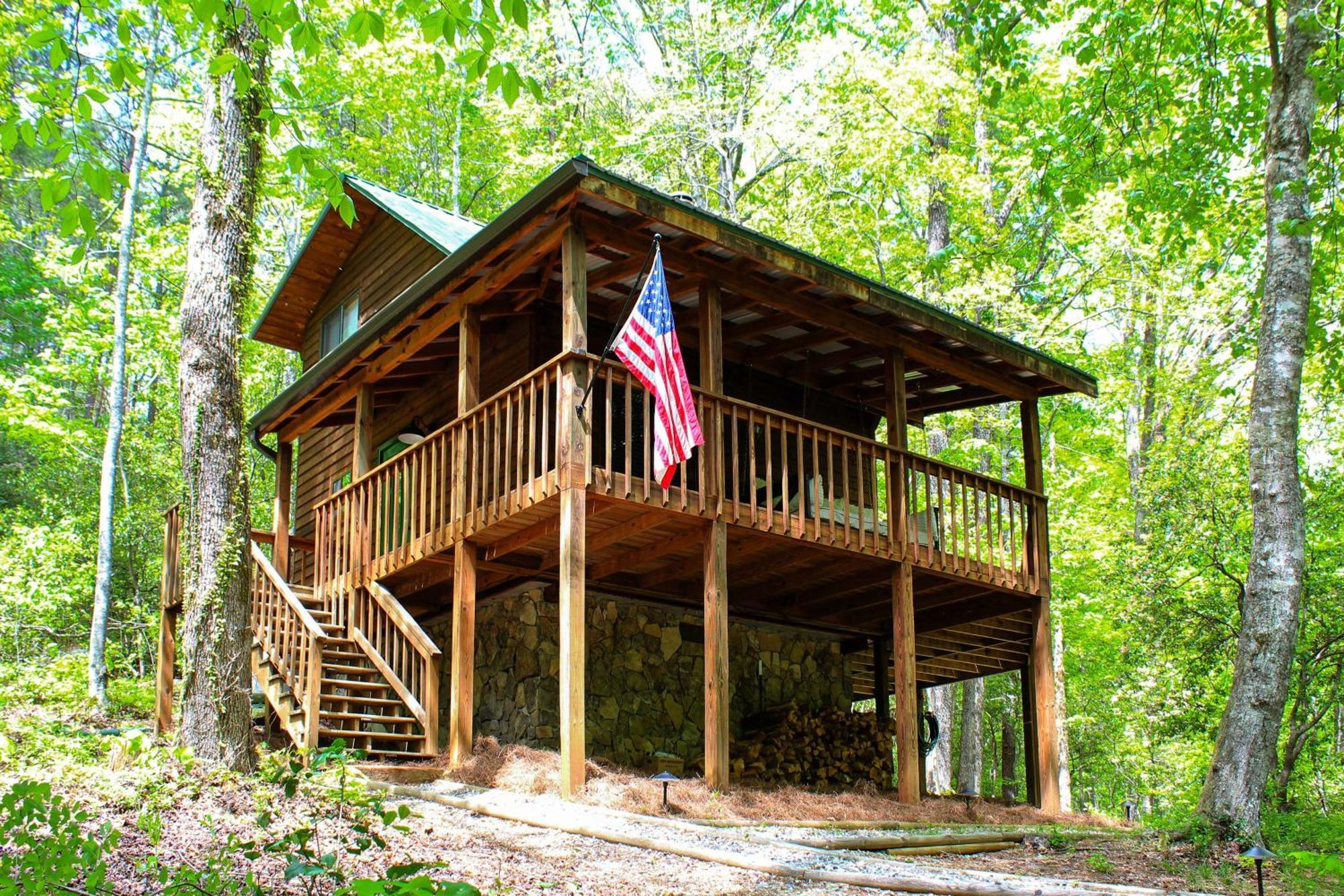 Sautee Nacoochee Mtn Paradise With Spacious Deck! Bagian luar foto